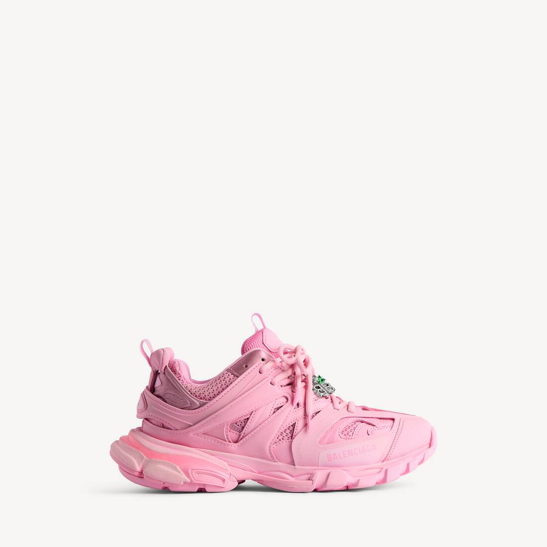 Damskårslopp i rosa med prydnad