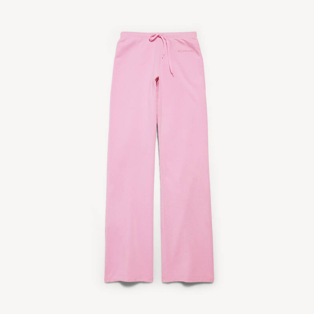 Damas flänsade tröjor i ljus rosa