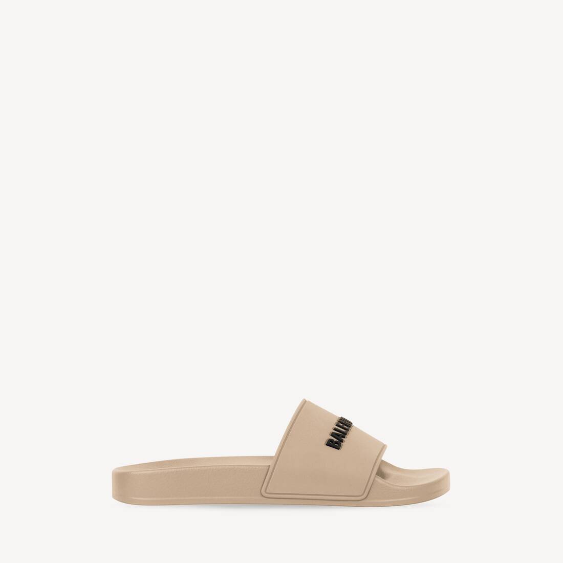Herrarnas poolsläppsandaler i beige