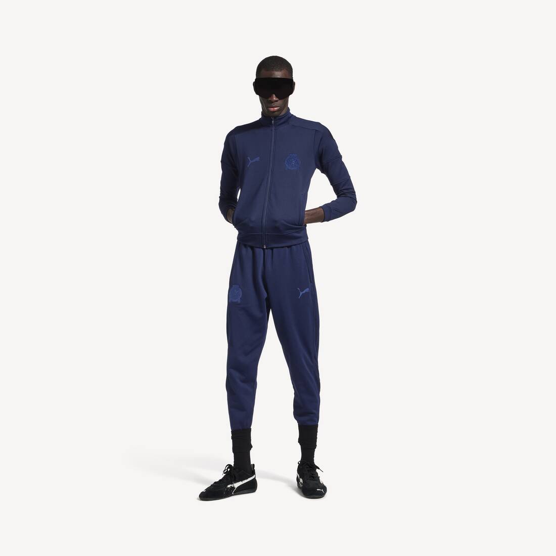 Balenciaga I Puma Fitted Tracksuitjacka i blått