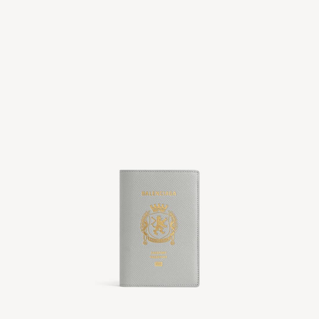 Manns passbookhållare i Balenciaga grå