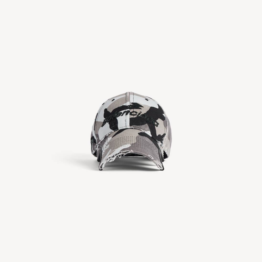 Herrars diamant B-cap i grå/svart