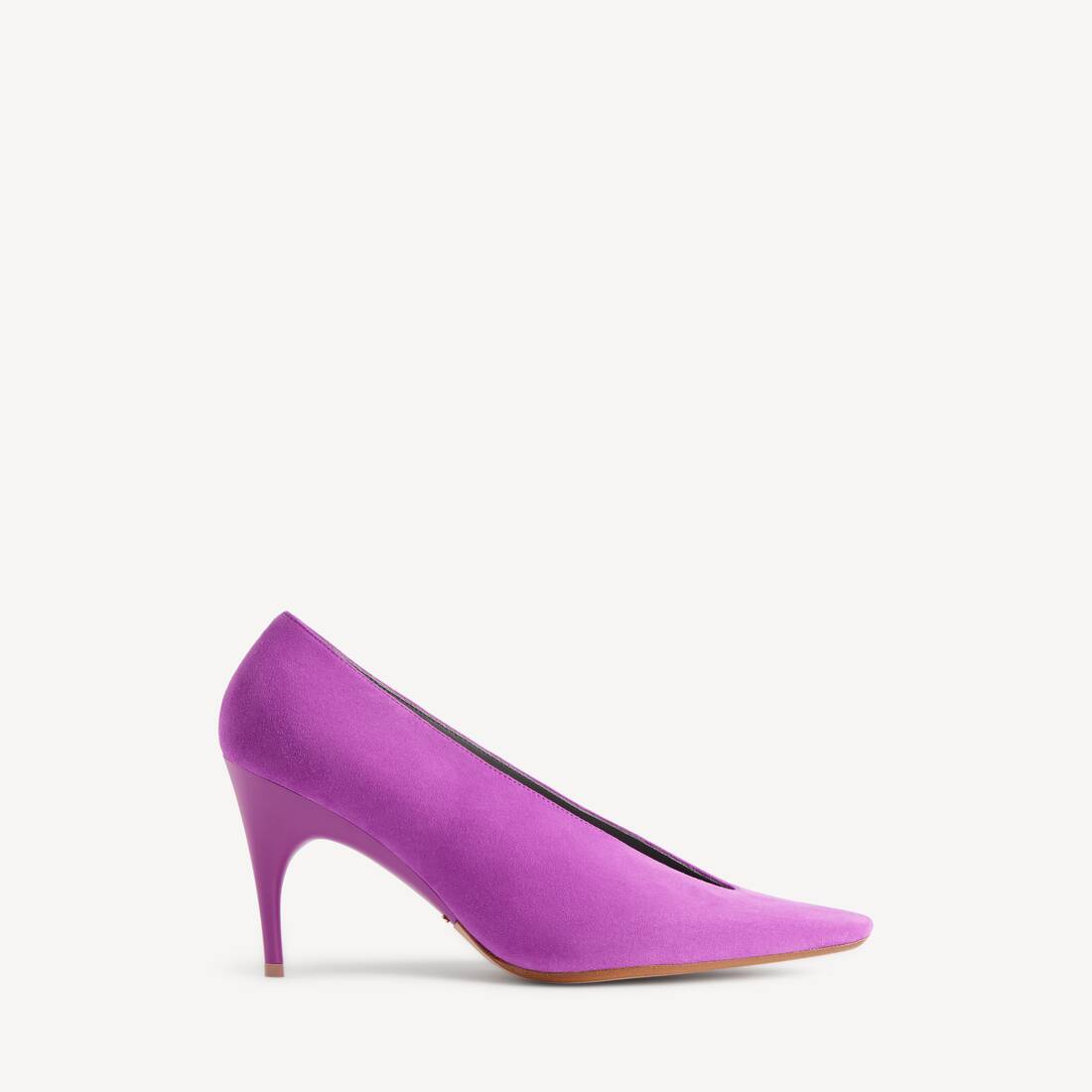 Damsk Duchesse-pump i azalea