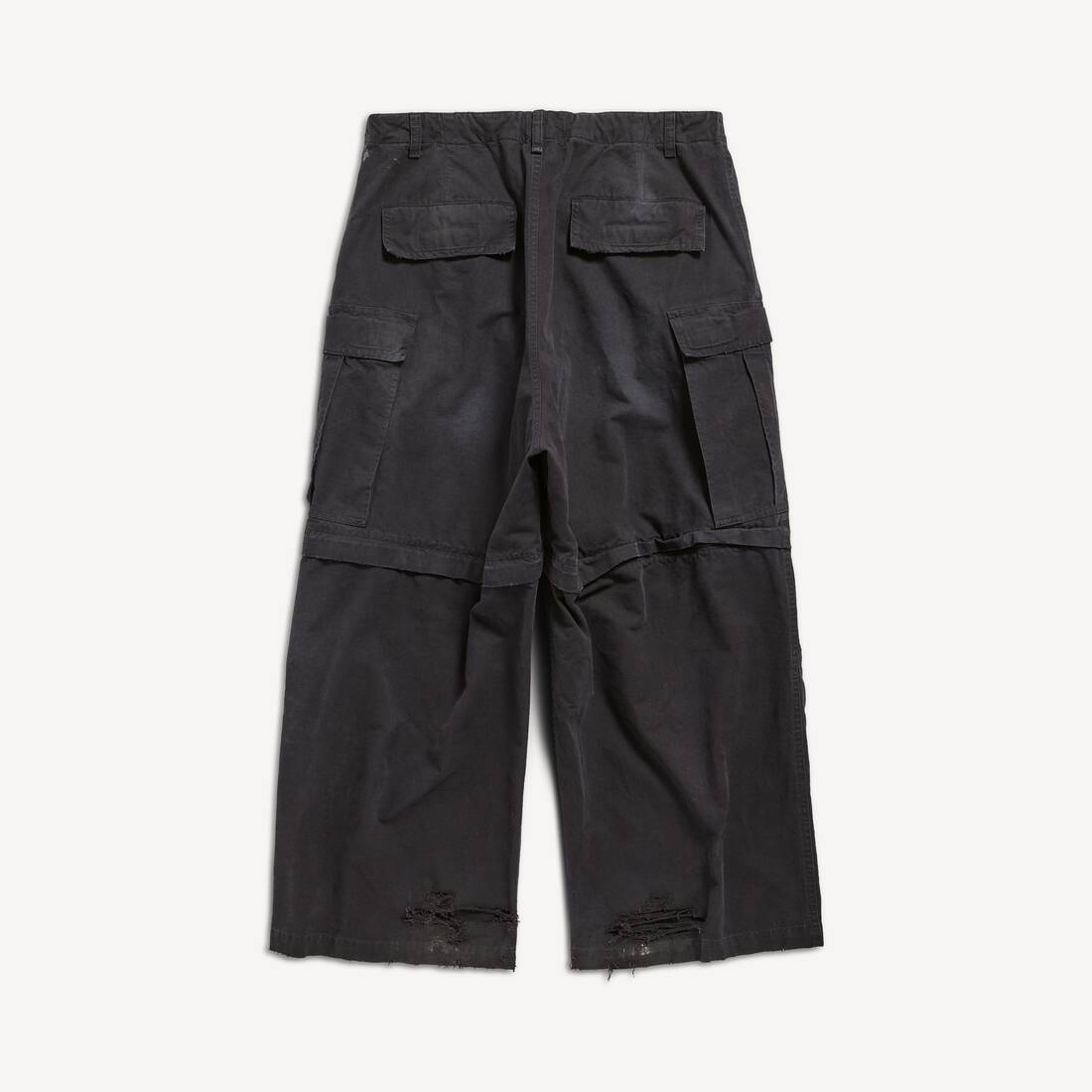 Balenciaga Stora kargopajer i svart