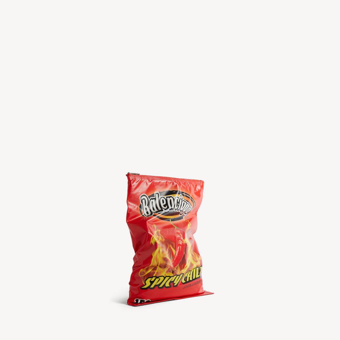 Chips-säck i röd