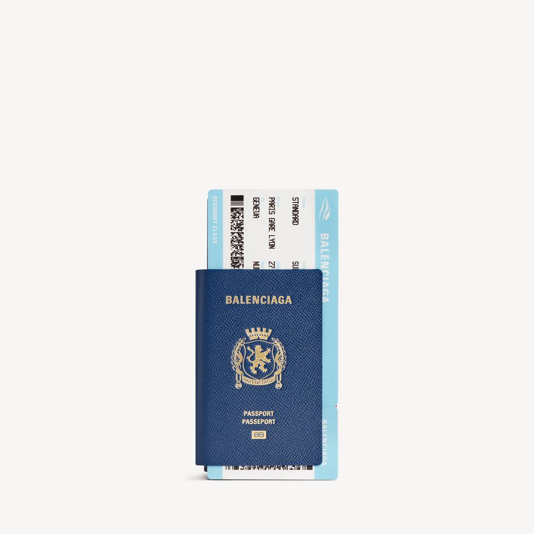 Manliga passlängdsväst 1 biljett i passblått