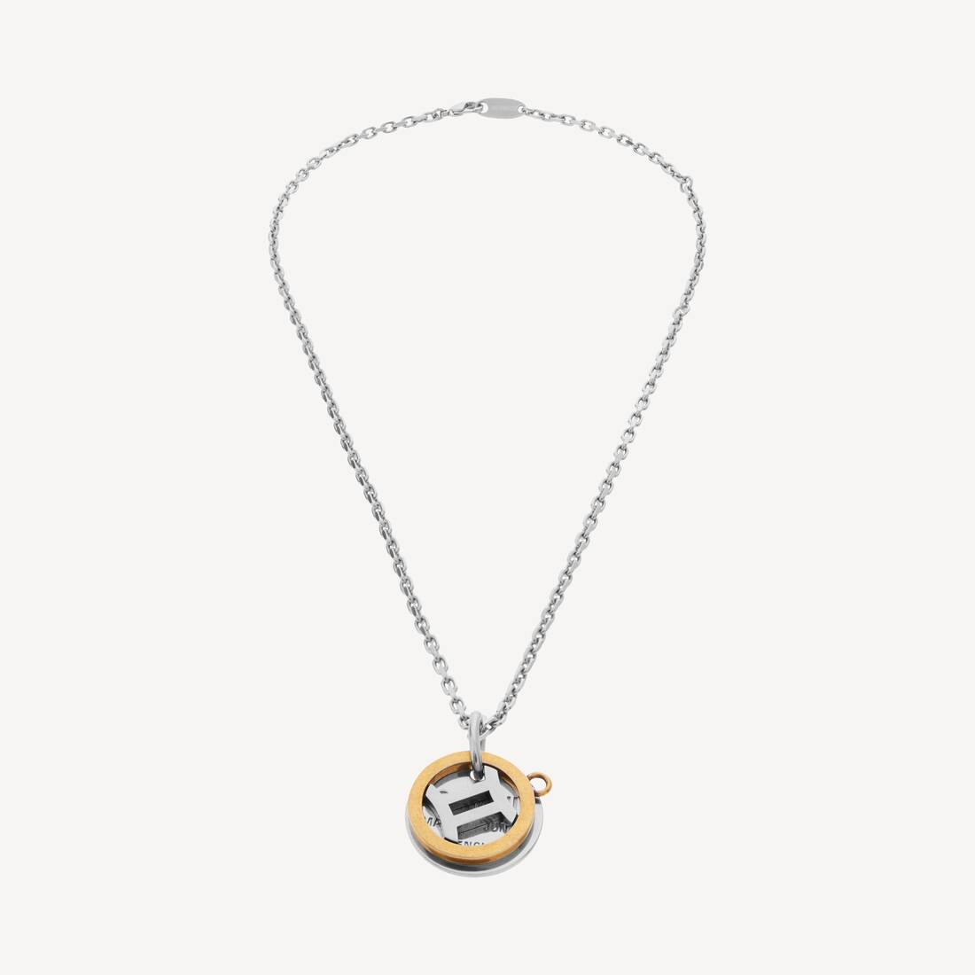 Horoskop Gemini-halsband i guld/silver