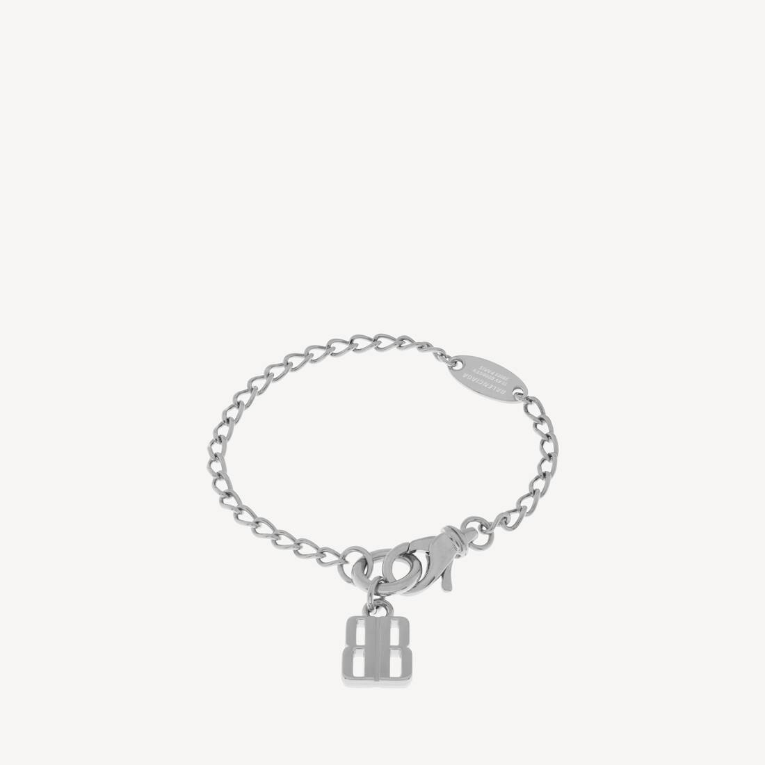 Nano-tunn armband i silver