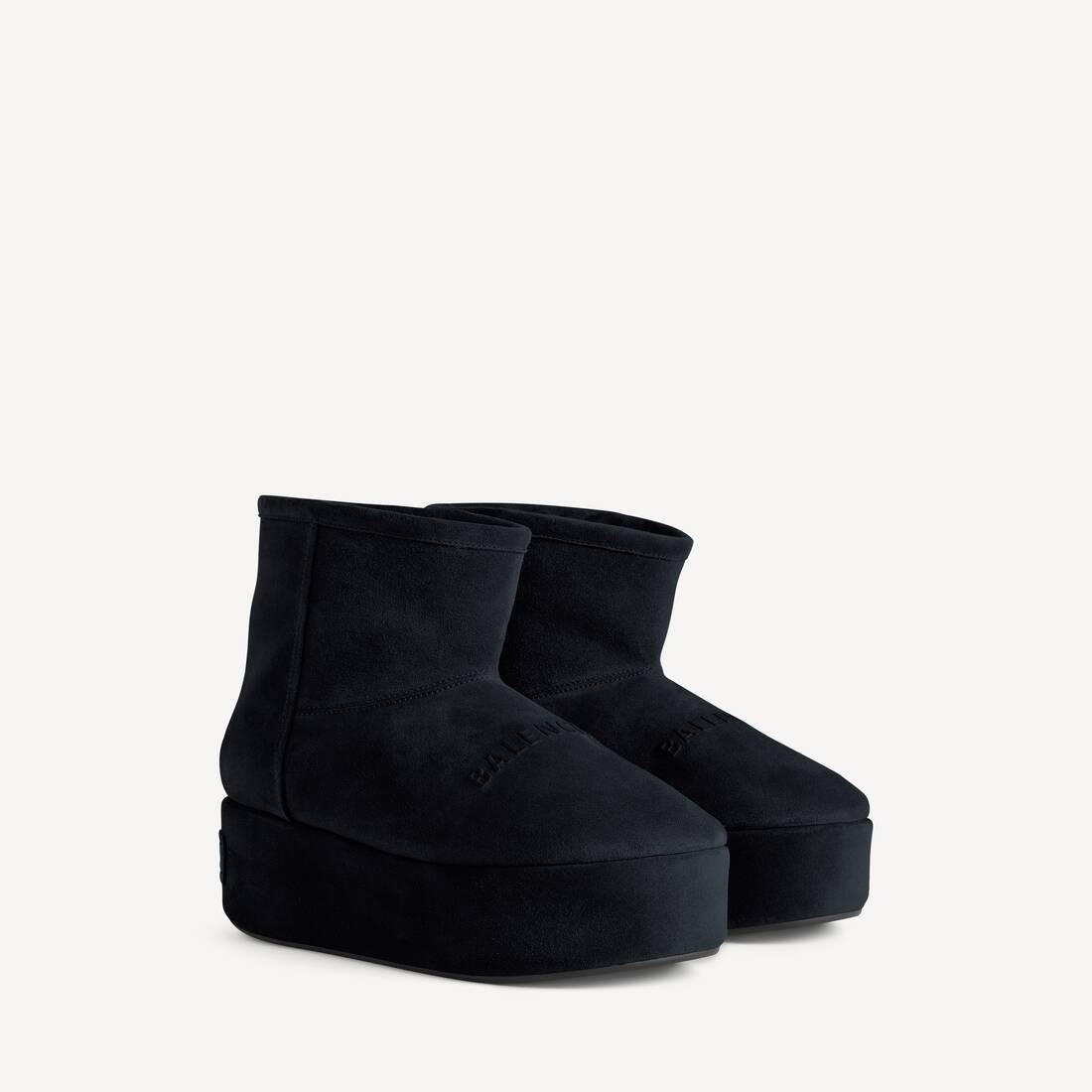 Damsk Alaska Platform Bootie i svart