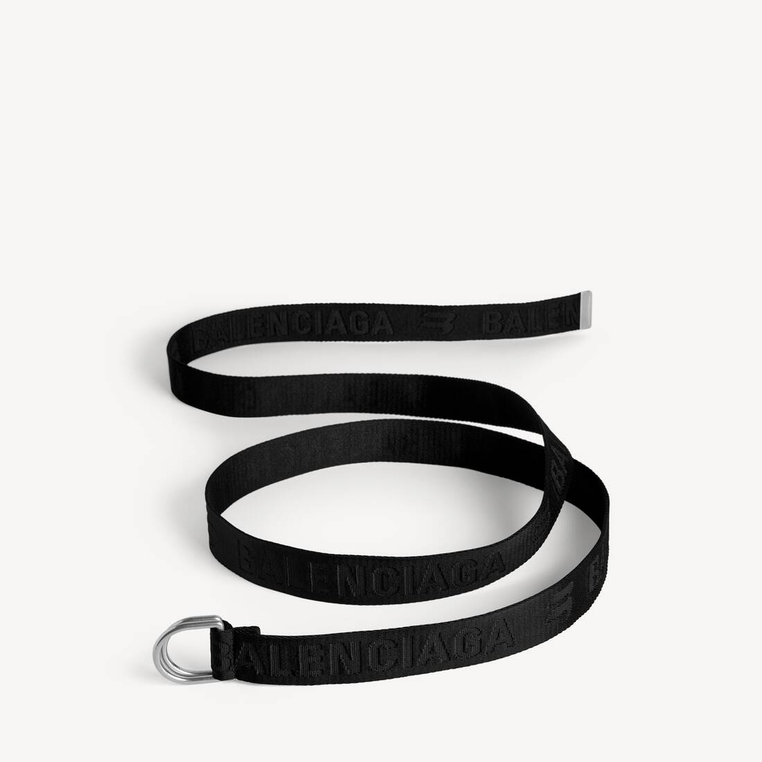 Herrars D-ring-bälte i svart