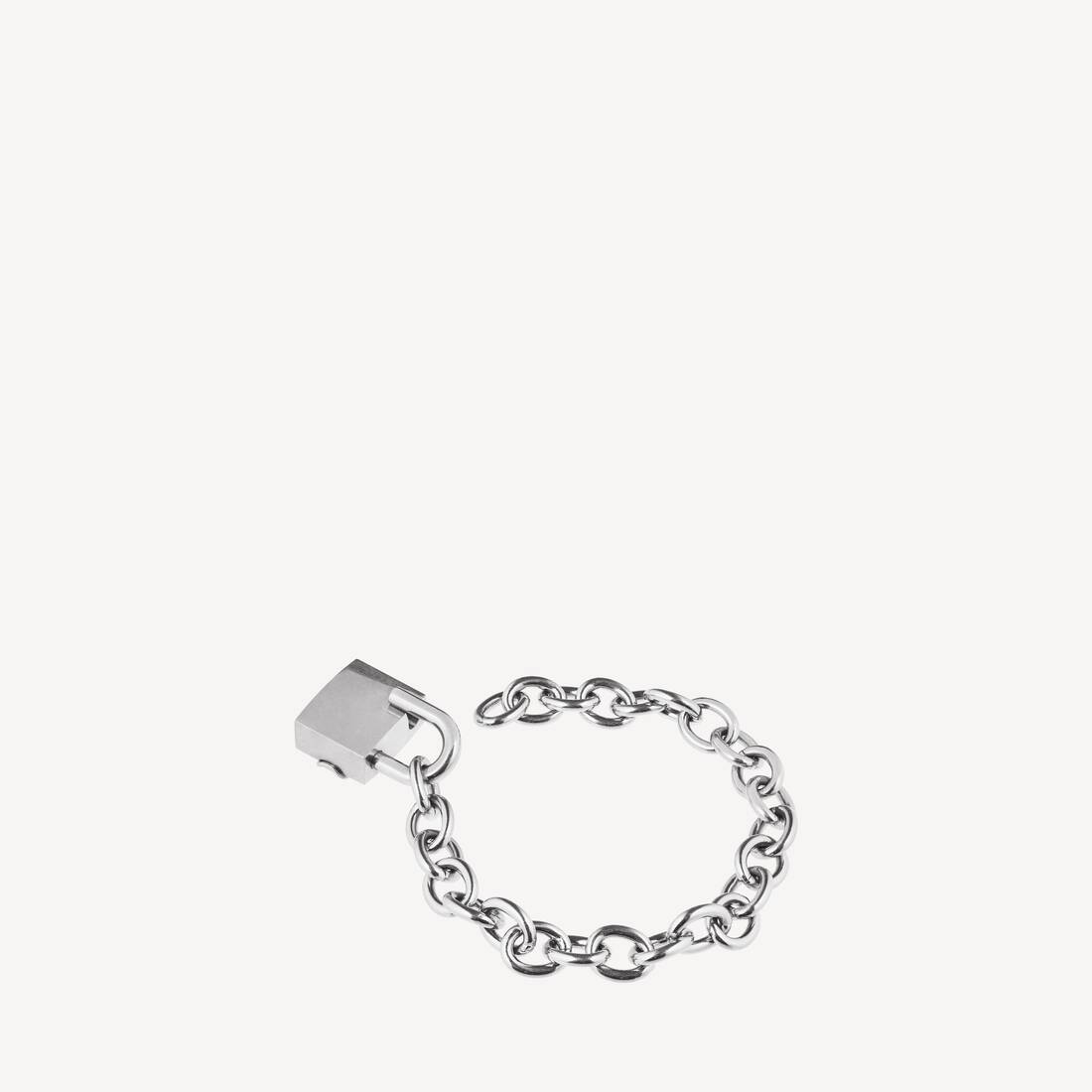 BB-låsarmband i silver/antiksilver