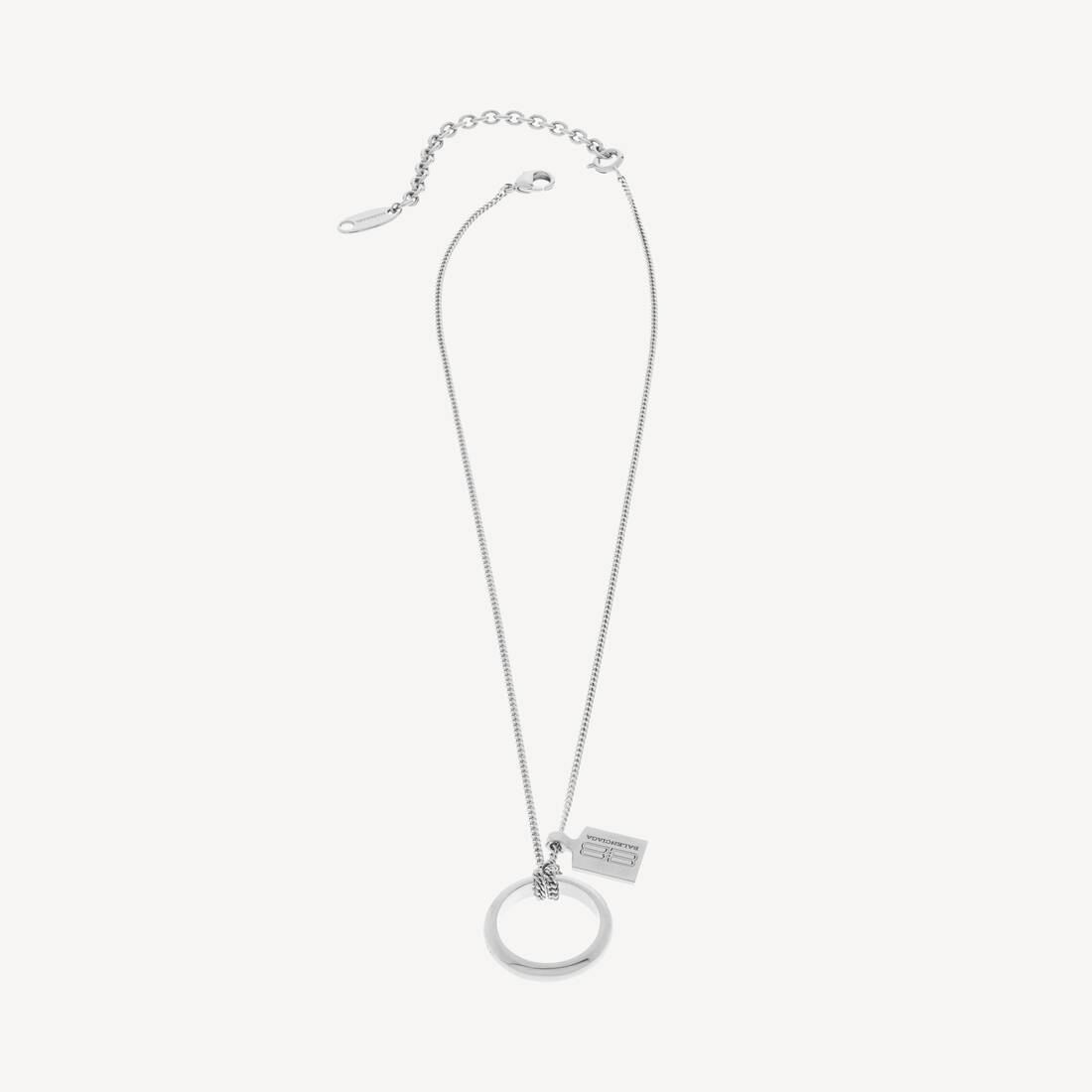 Saint-germain ringklocka i glansande silver