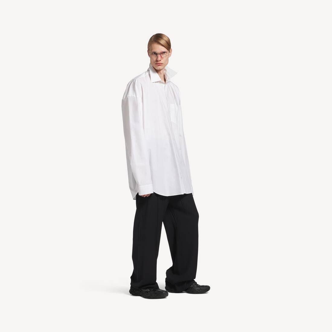 Herrars Cocoon-tröja i vit