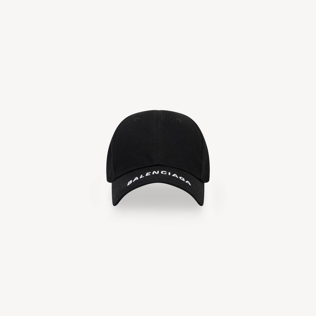 Logotyp Visor Cap i svart