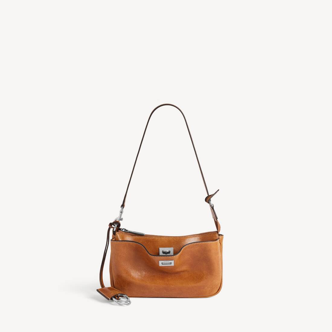 Damas Rodeo slingpochette i tan cowboy