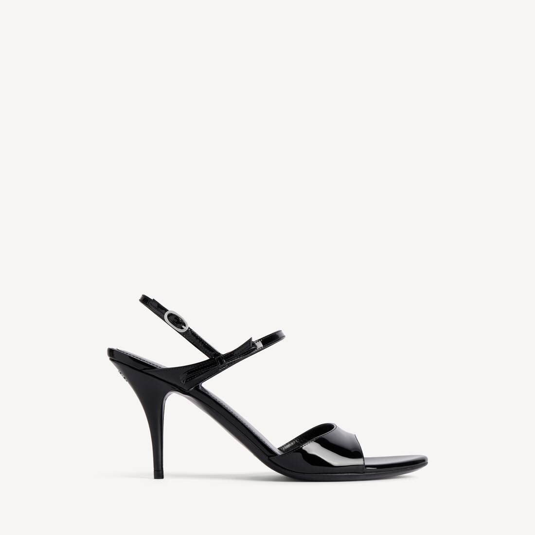 Damsk Avenue knoppsandal i svart/silver