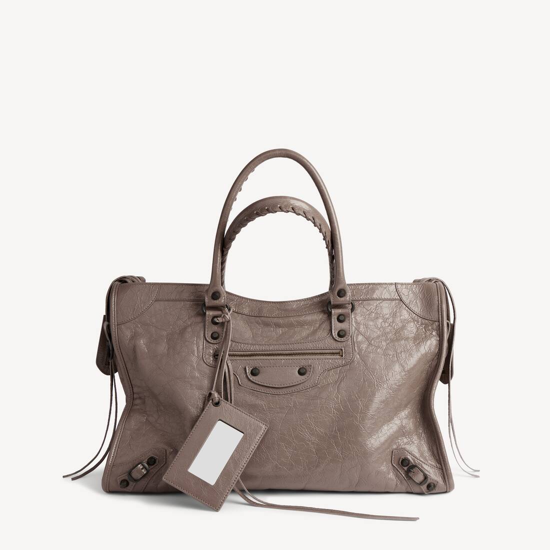Herrars Le City Bag stor i mörk noix
