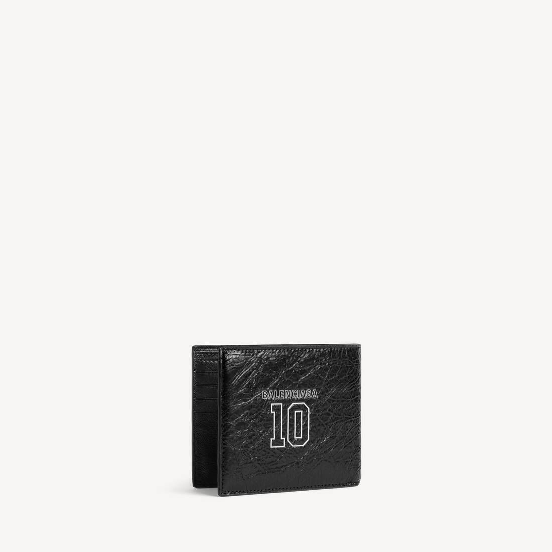 Mans Balenciaga | Nba-samarbete Cash Square Foldad plånbok i svart