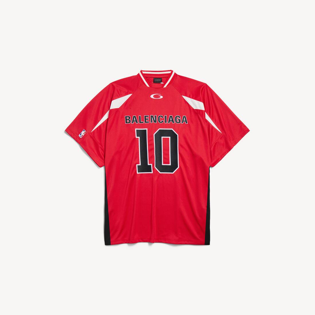 Herrar Balenciaga | NBA-samarbete Oversized-T-shirt i rött
