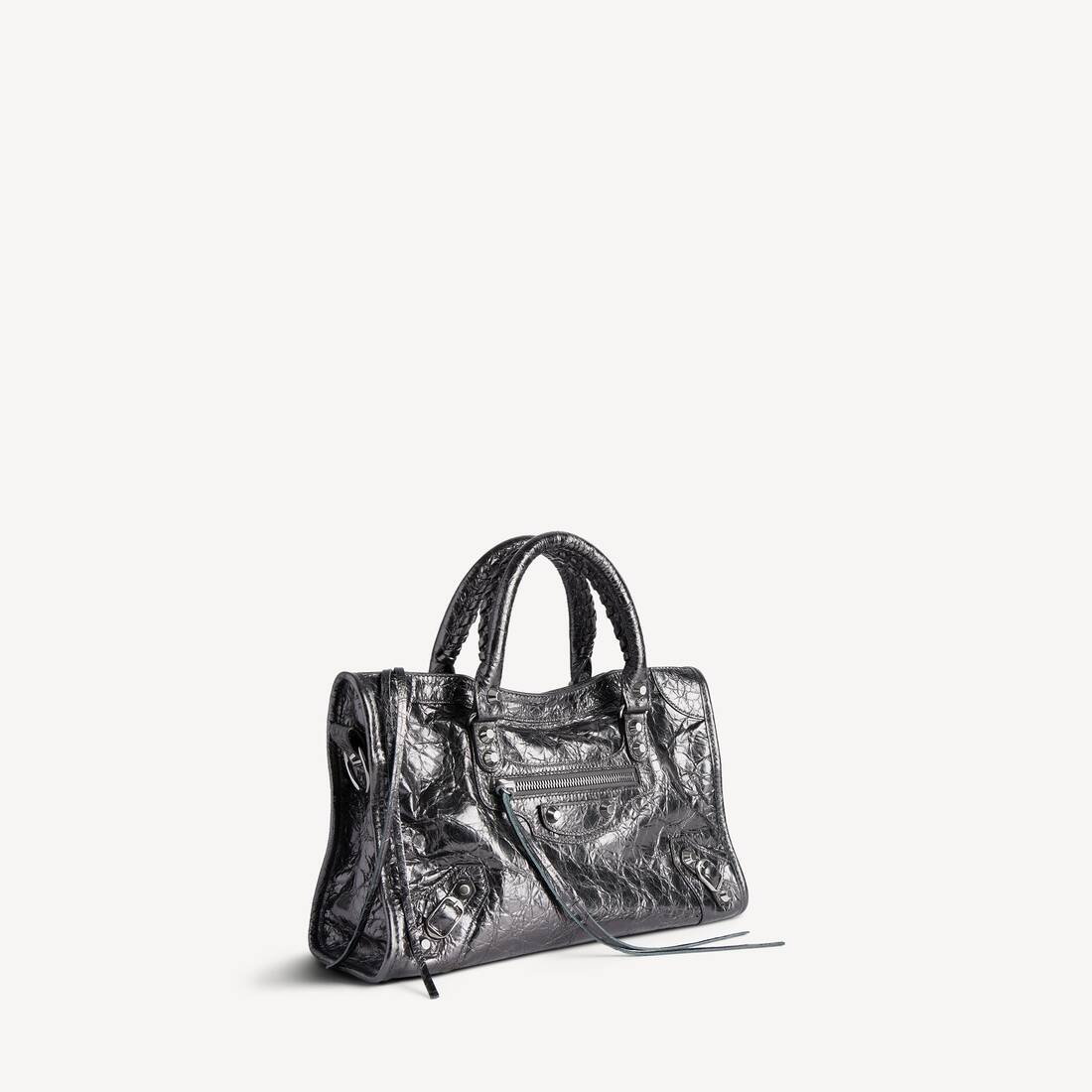 Damflicka Le City Bag liten i stålgrå