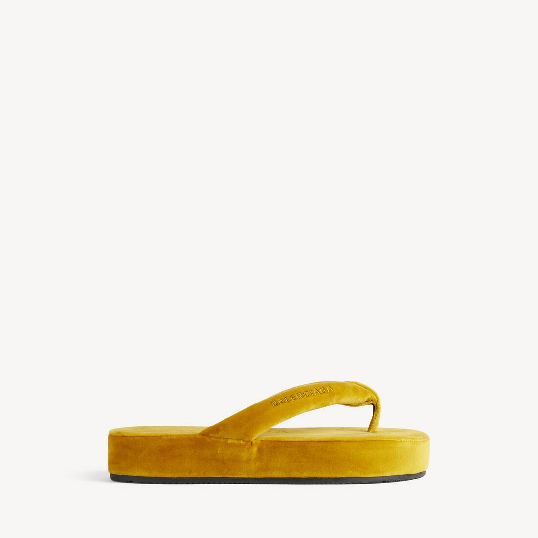 Kvinnors Jet Lag Thong i senap