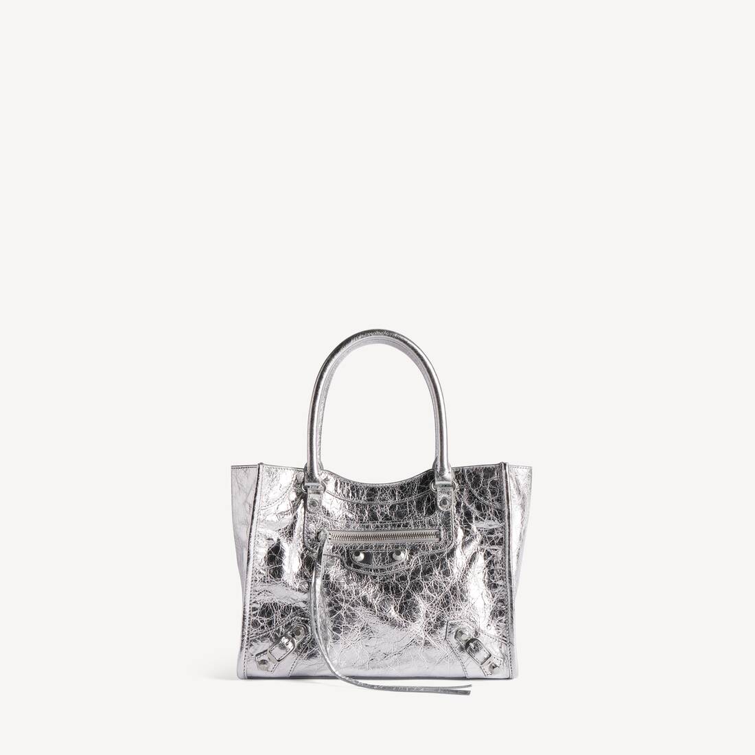 Damkassett Le City Tote Bag Mini i silver