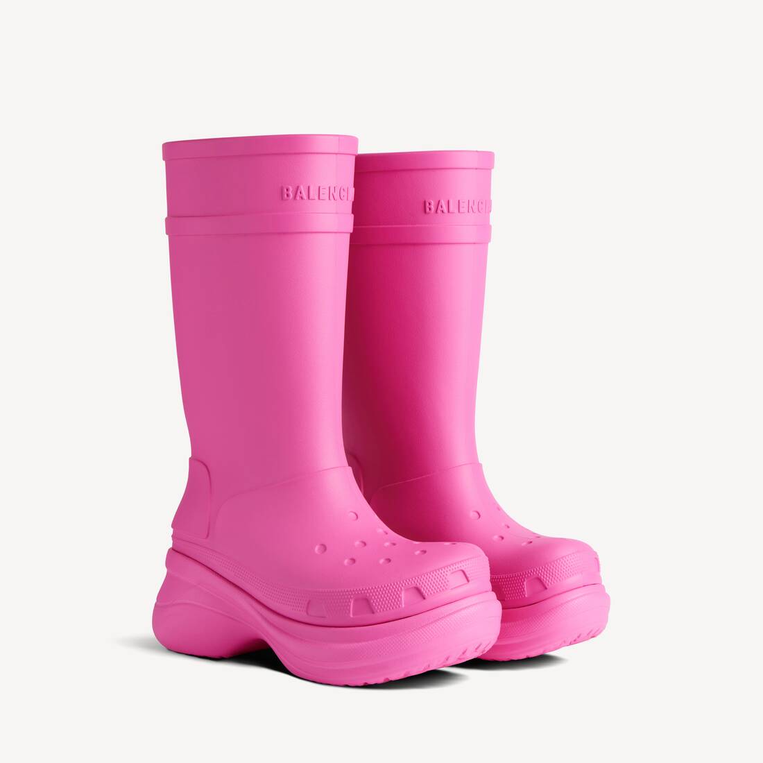 Kvinnors Crocs™-stövlar i ljus rosa