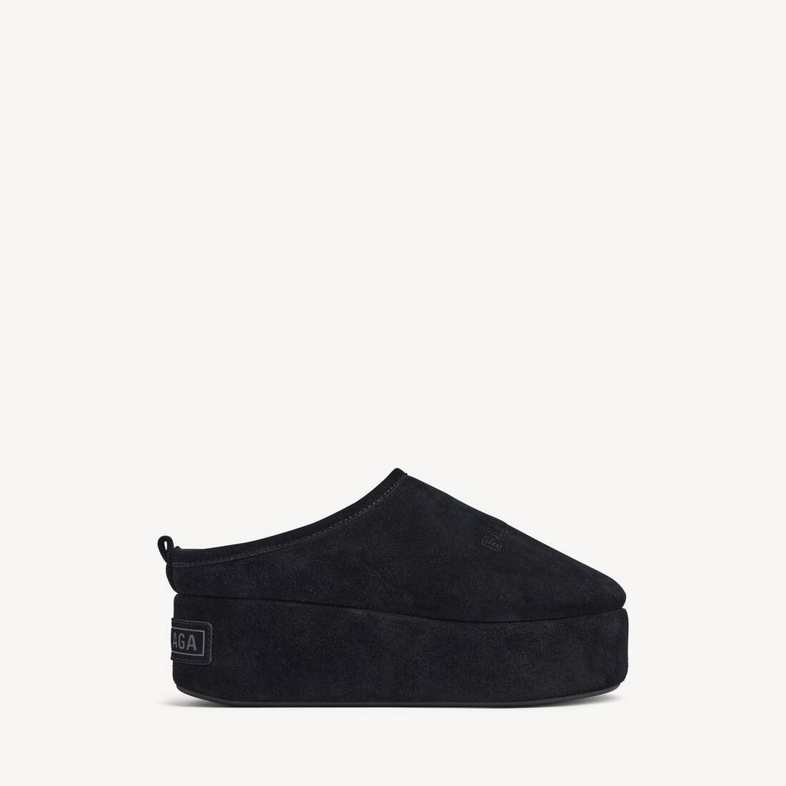 Damas Alaska Soft Platform Mule i svart
