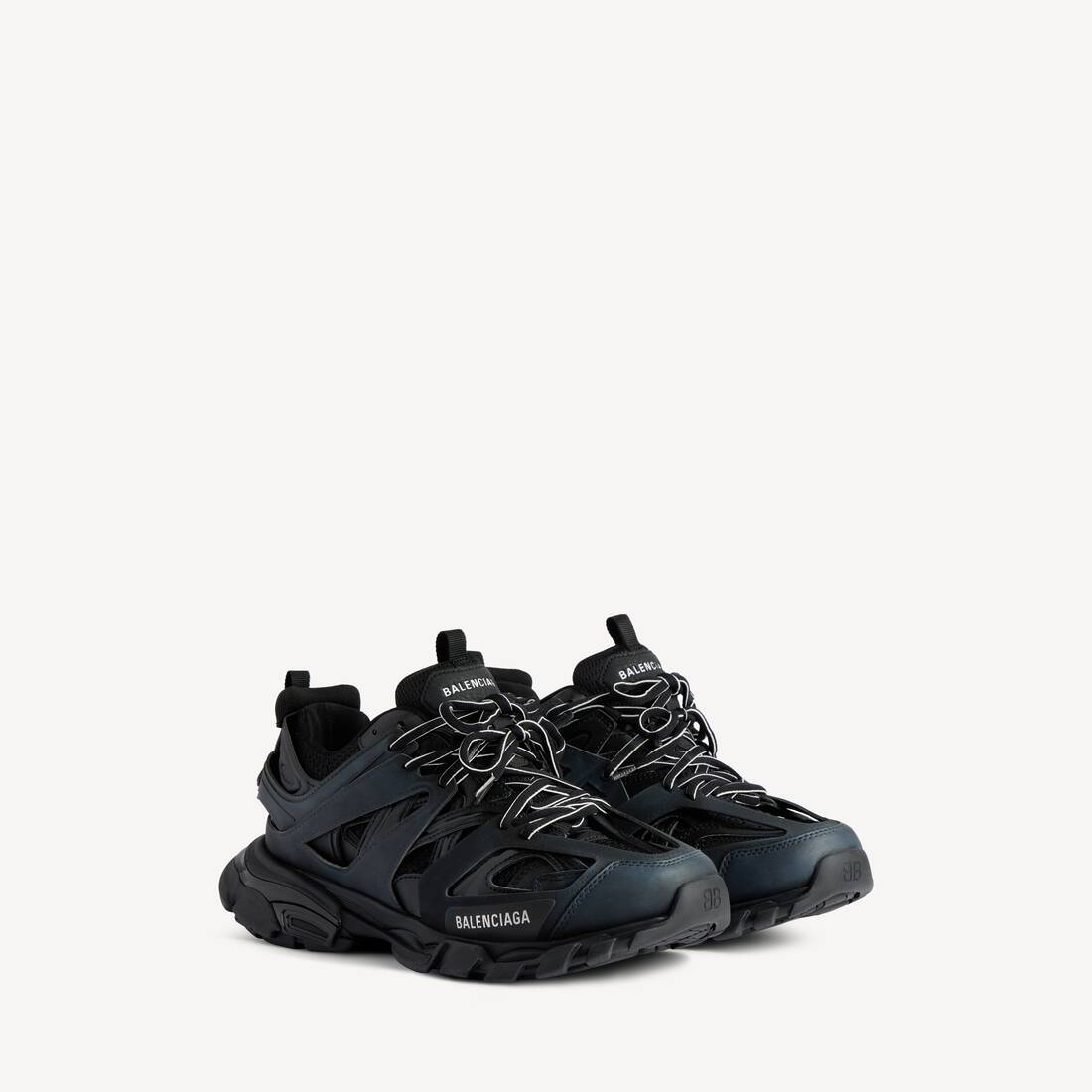 Herrarnas spårsneaker i svart