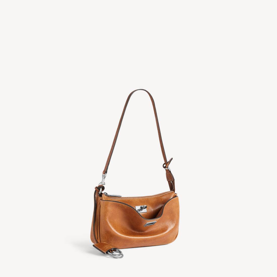 Damas Rodeo slingpochette i tan cowboy