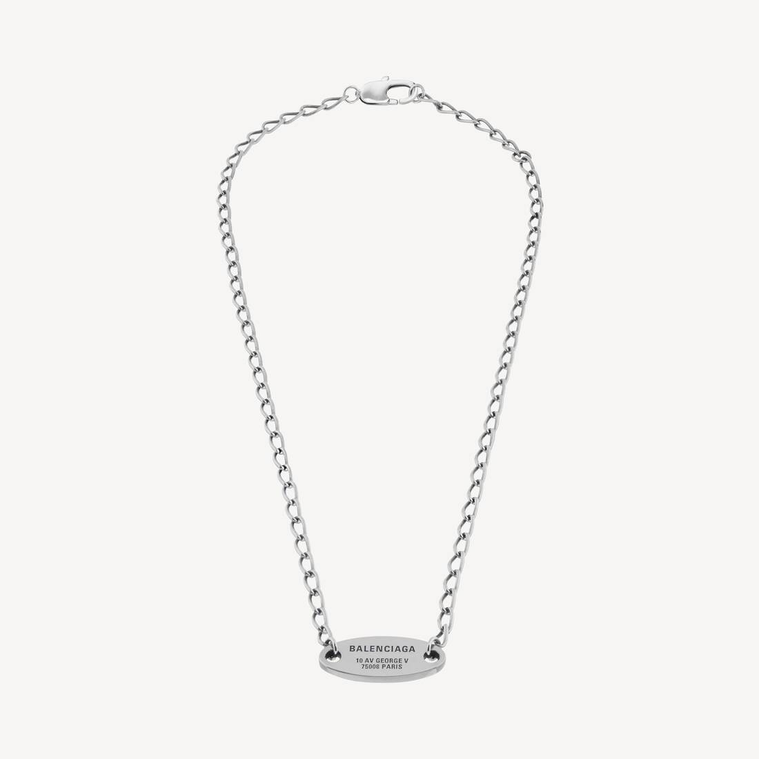 Daily halsband i antik silver