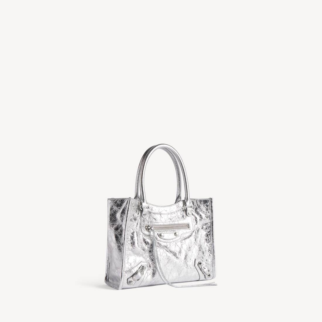 Damkassett Le City Tote Bag Mini i silver