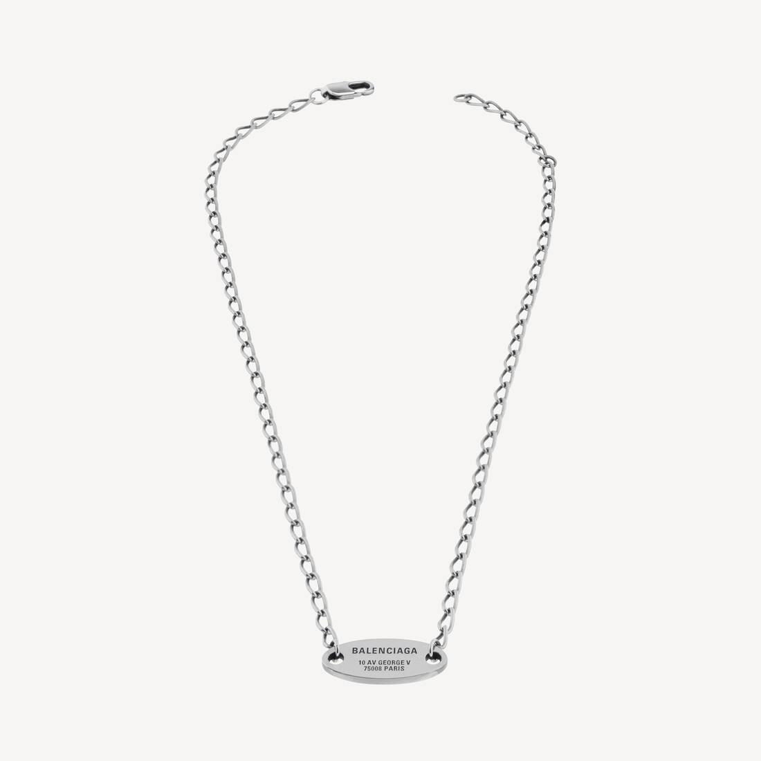 Daily halsband i antik silver