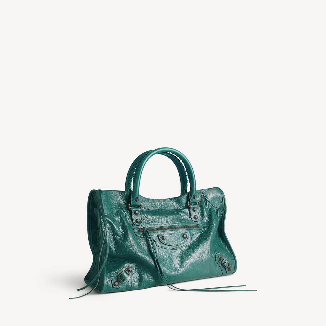 Damkassett Le City Bag Medium i mörk emerald
