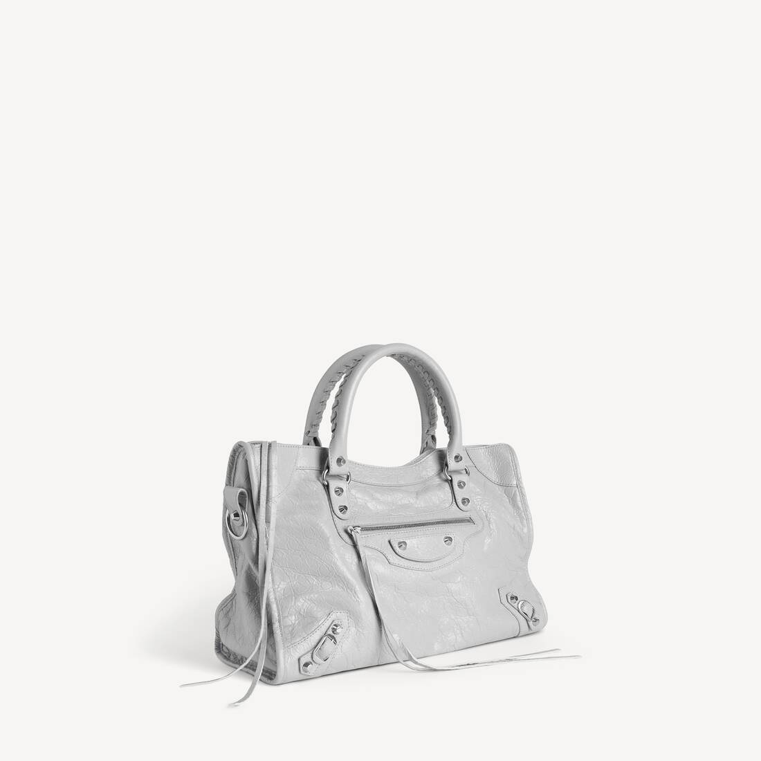 Kvinnas Le City Bag medium i ljusgrå