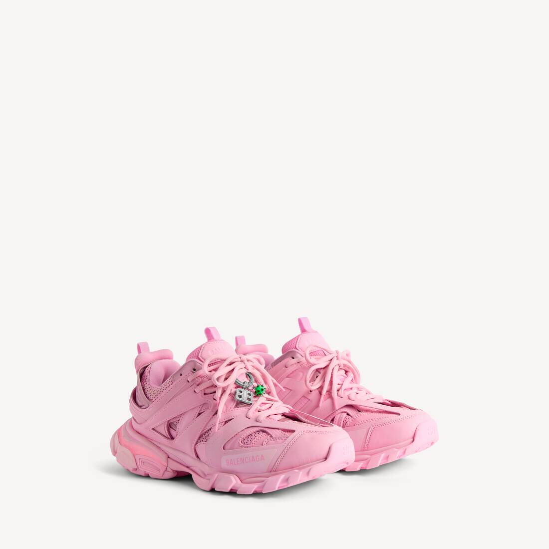 Damskårslopp i rosa med prydnad