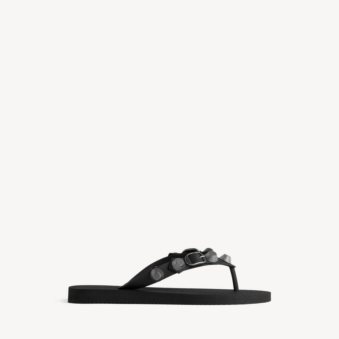 Kvinnors Cagole Thong-sandaler i svart