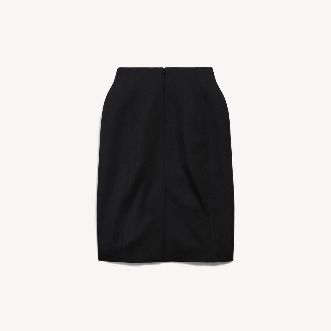 Damas hourglass-midi-skjorta i svart