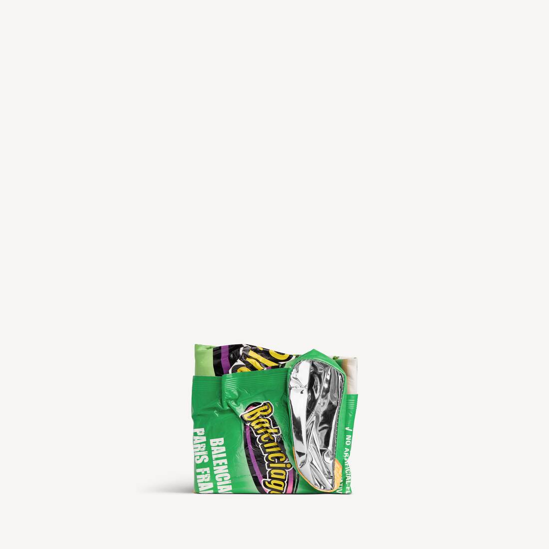 Mans chips kvadratisk viklade plånbok i grönt