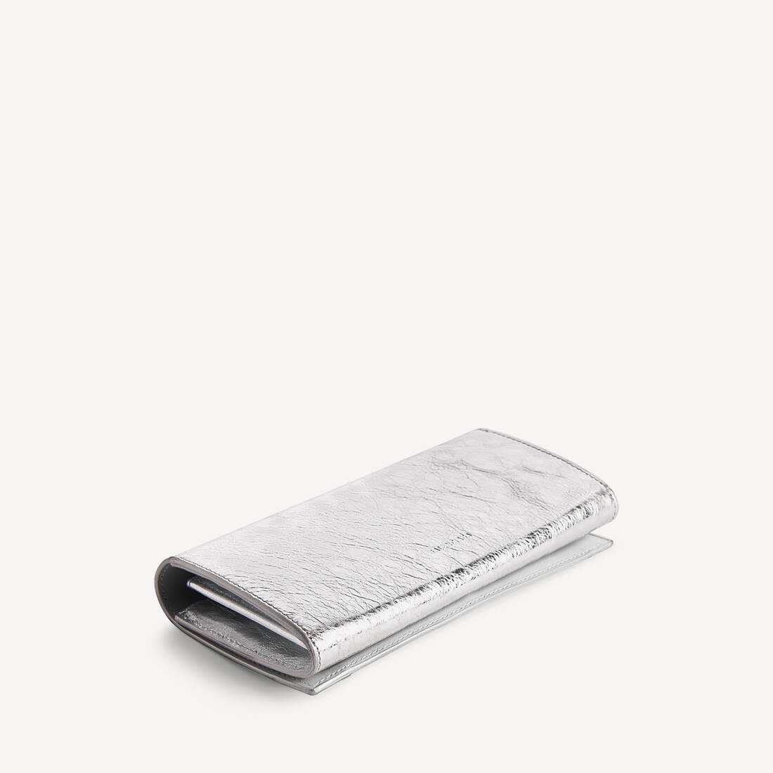 Kvinnas Le City Money Lång Plånbok i silver