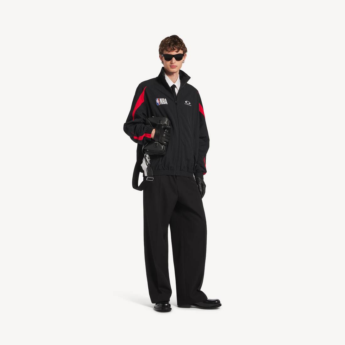 Herrars Balenciaga | Nba-samarbete tracksuitjacka i ny svart