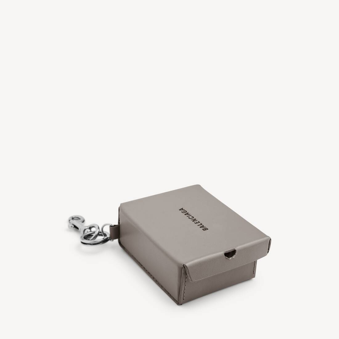 Herrarnas charm/nyckelring Sneaker Box i Balenciagagrå