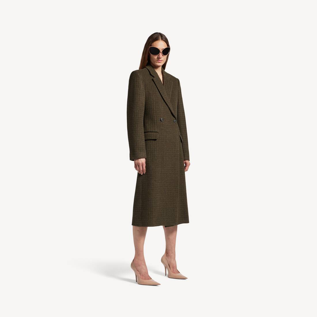 Damas standardkappa i kaki/brown