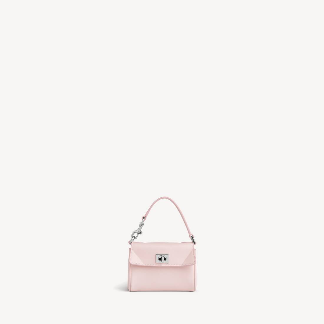 Kvinnas rodeo mikrobag charm i skinnrosa