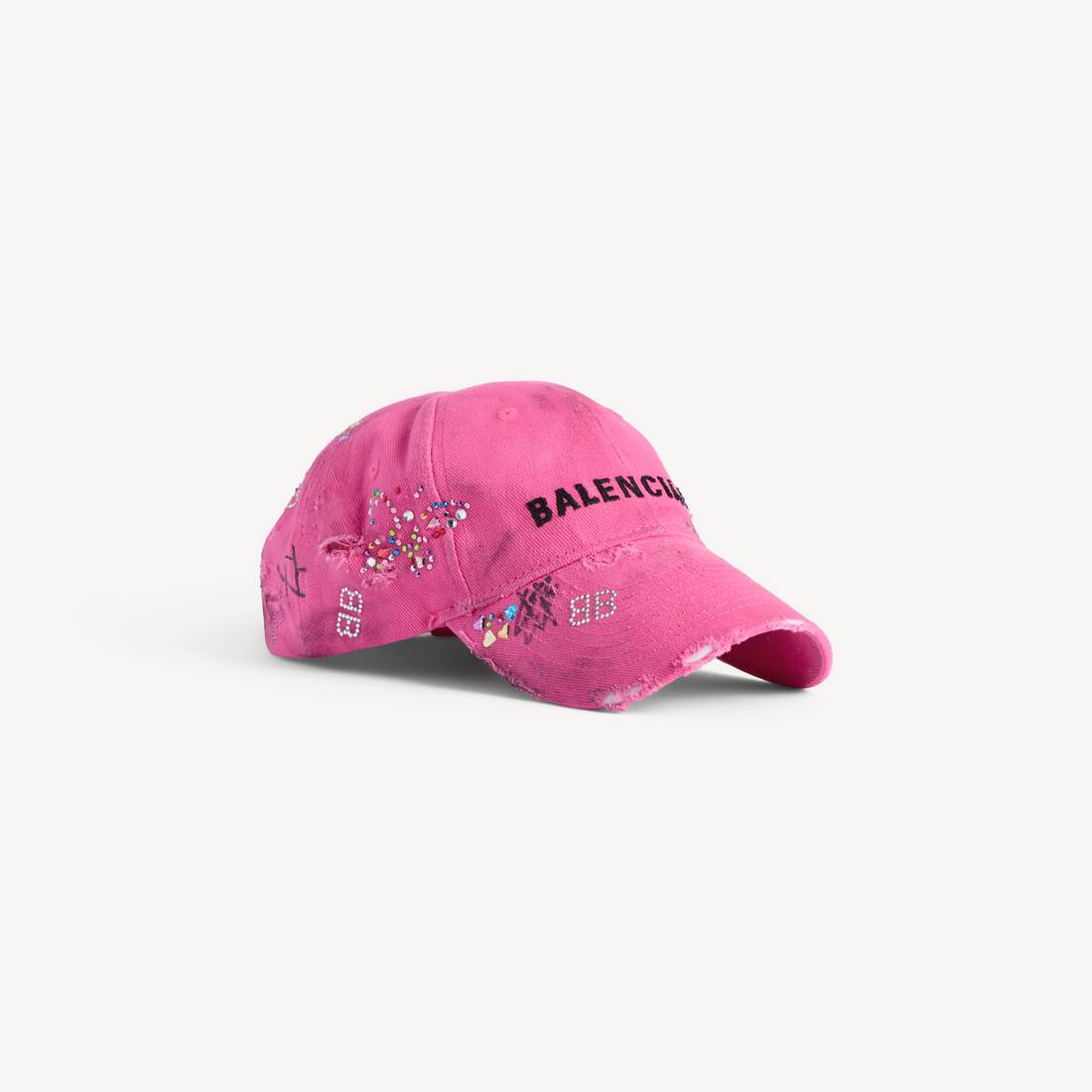 Herrars upprymd hatten i rosa