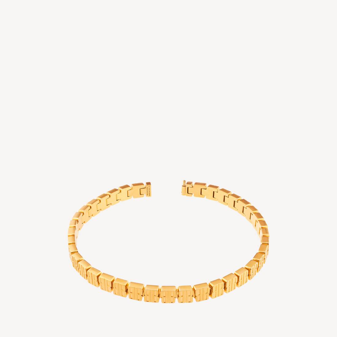 Damas Nano Mini Link halsband i glänsande guld