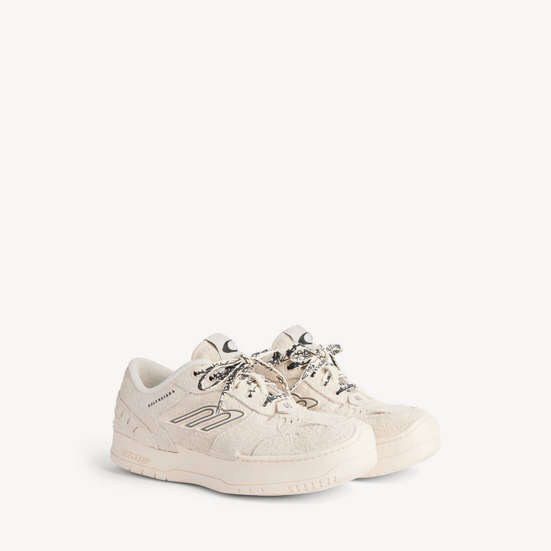 Damers Hamptons Suede Plattformstövlar i beige/svart