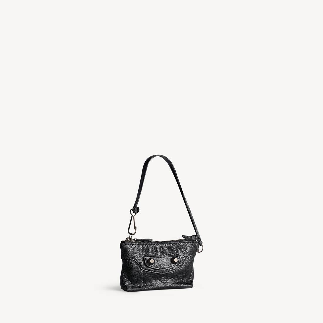 Kvinnors Le City Zippad Pouch Charm i svart