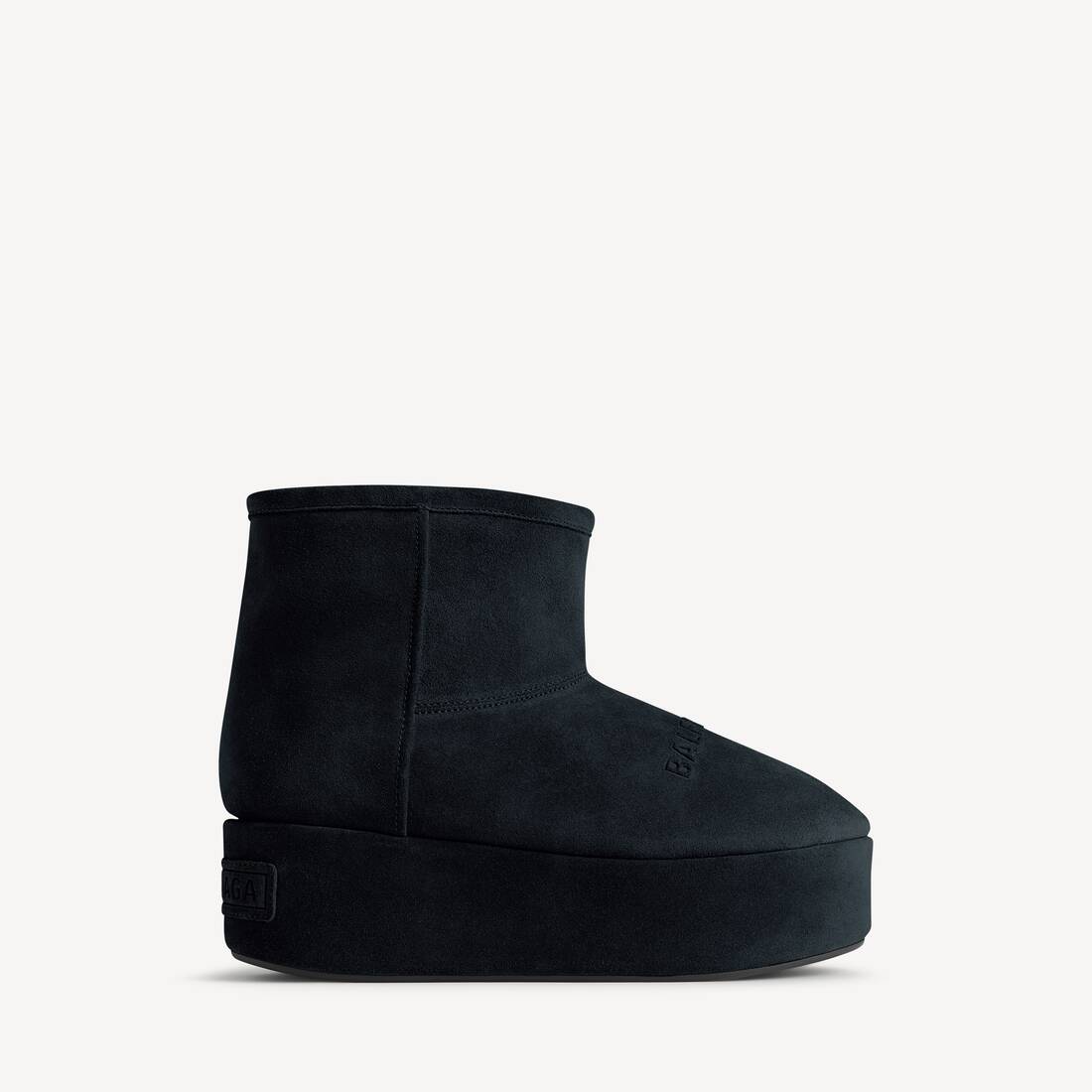 Damsk Alaska Platform Bootie i svart