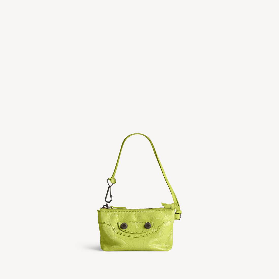 Kvinnors Le City Zippad Pouch Charm i pistasch